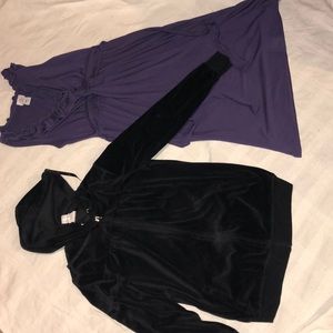 Maternity dress and jacket